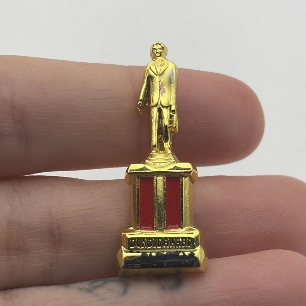 The Office Dunder Mifflin Dundie Award Trophy Comedy TV Show Lapel Hat Pin